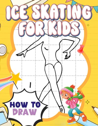How To Draw Ice Skating for Kids: Including Step by Step and Easy ...