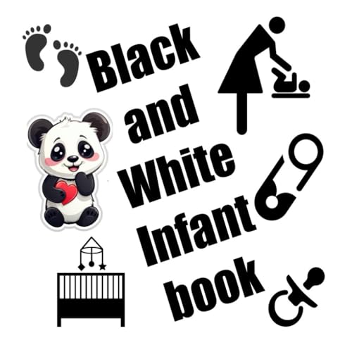 Black and White High Contrast Infant Book by HaRishi T Goodreads