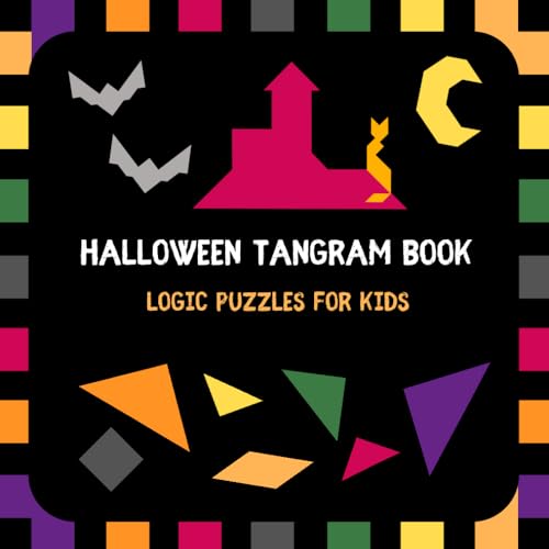Halloween Tangram Book. Logic Puzzles for Kids: Brain-Teasers with ...