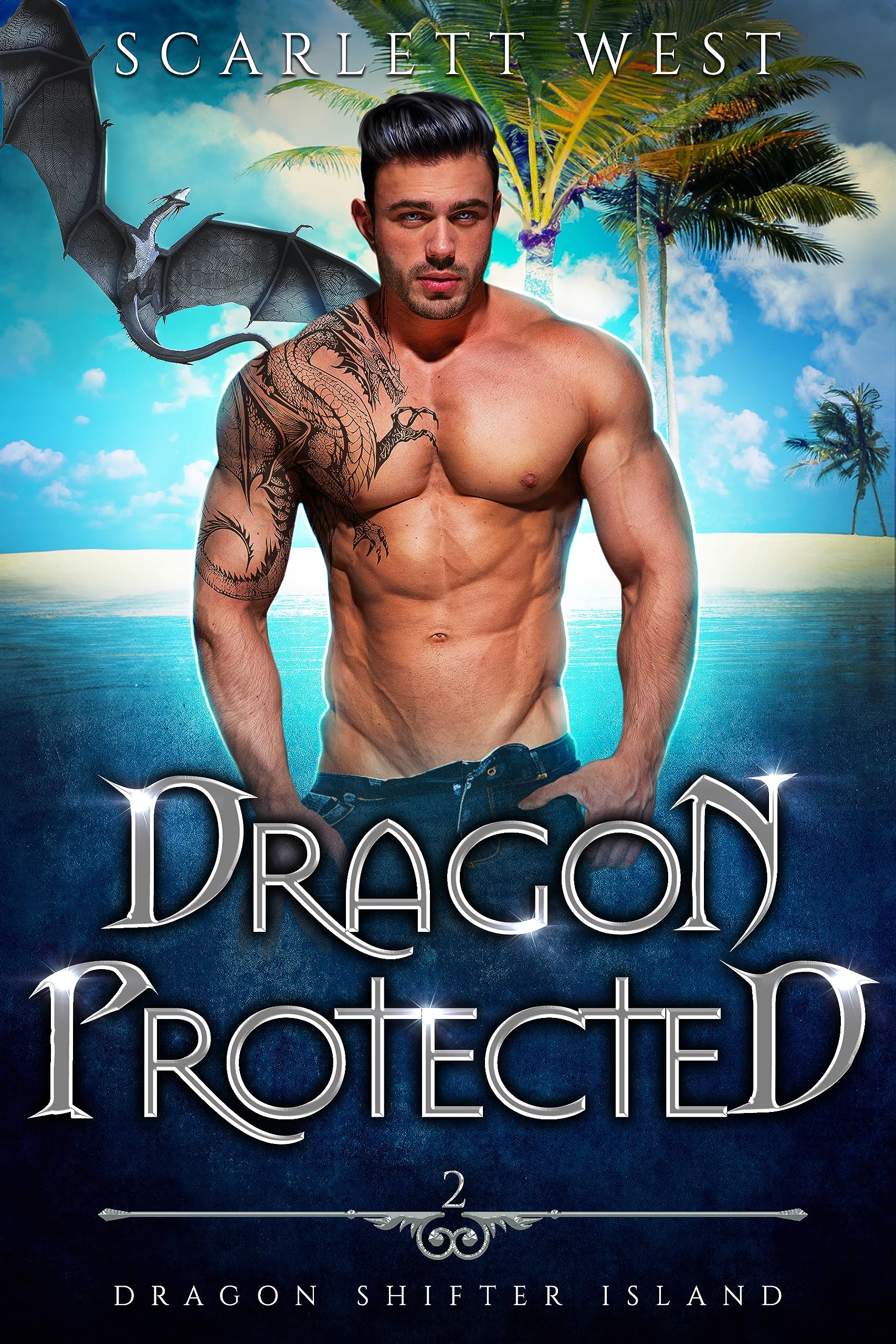 Dragon Shifter Island book cover 2