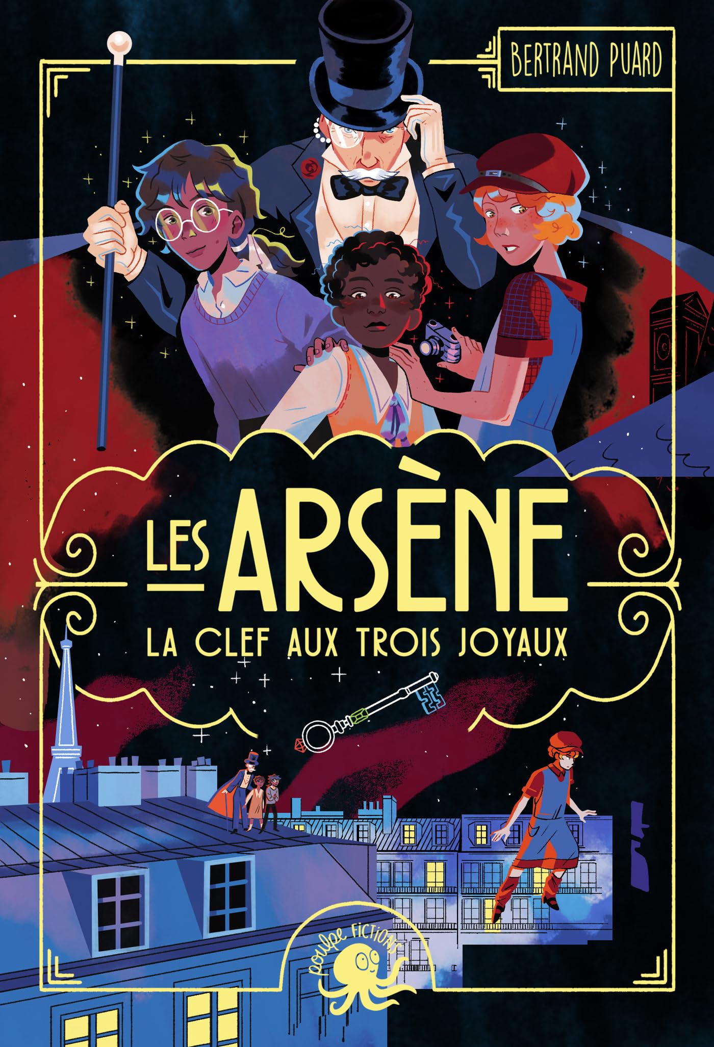 Les Arsène – La Clef aux trois joyaux – Dès 9 ans – Roman lecture policier enquête