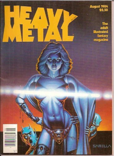 Heavy Metal, August 1984 book cover