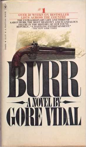 Burr by Gore Vidal book cover