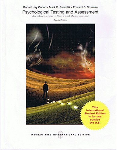 PSYCHOLOGICAL ASSESSMENT BOOK COHEN PDF visual data 3
