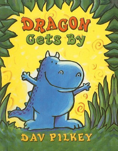 Dragon Gets By: An Acorn Book (Dragon #3) By Dav Pilkey - Paperback, Good Condition