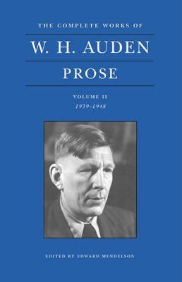 The Complete Works of W.H. Auden, Volume II book cover