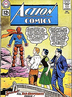 Action Comics book cover