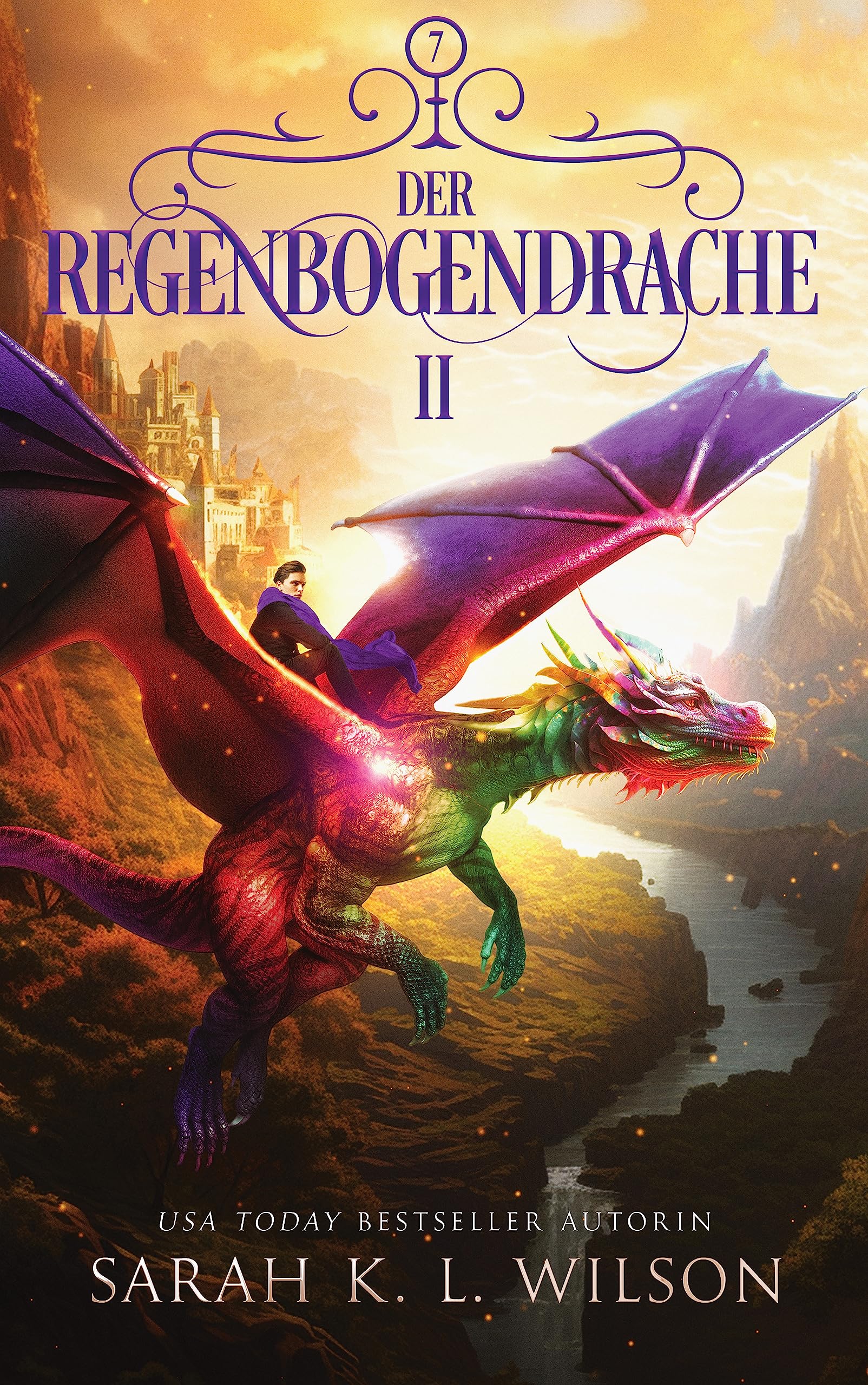 Der Regenbogendrache 2 (Die Drachenschule 7) book cover