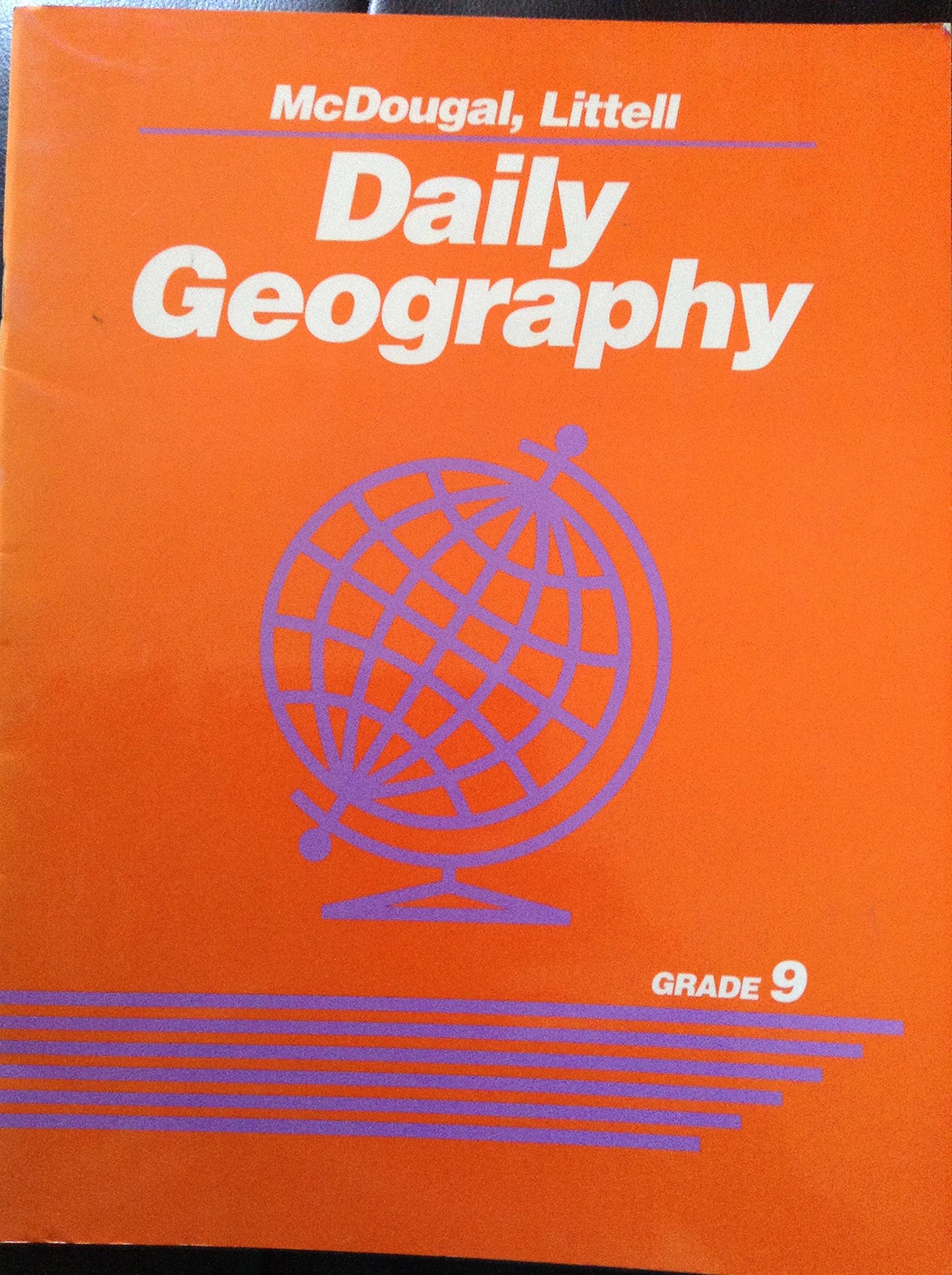 Daily Geography Grade 9 by unknown author Goodreads