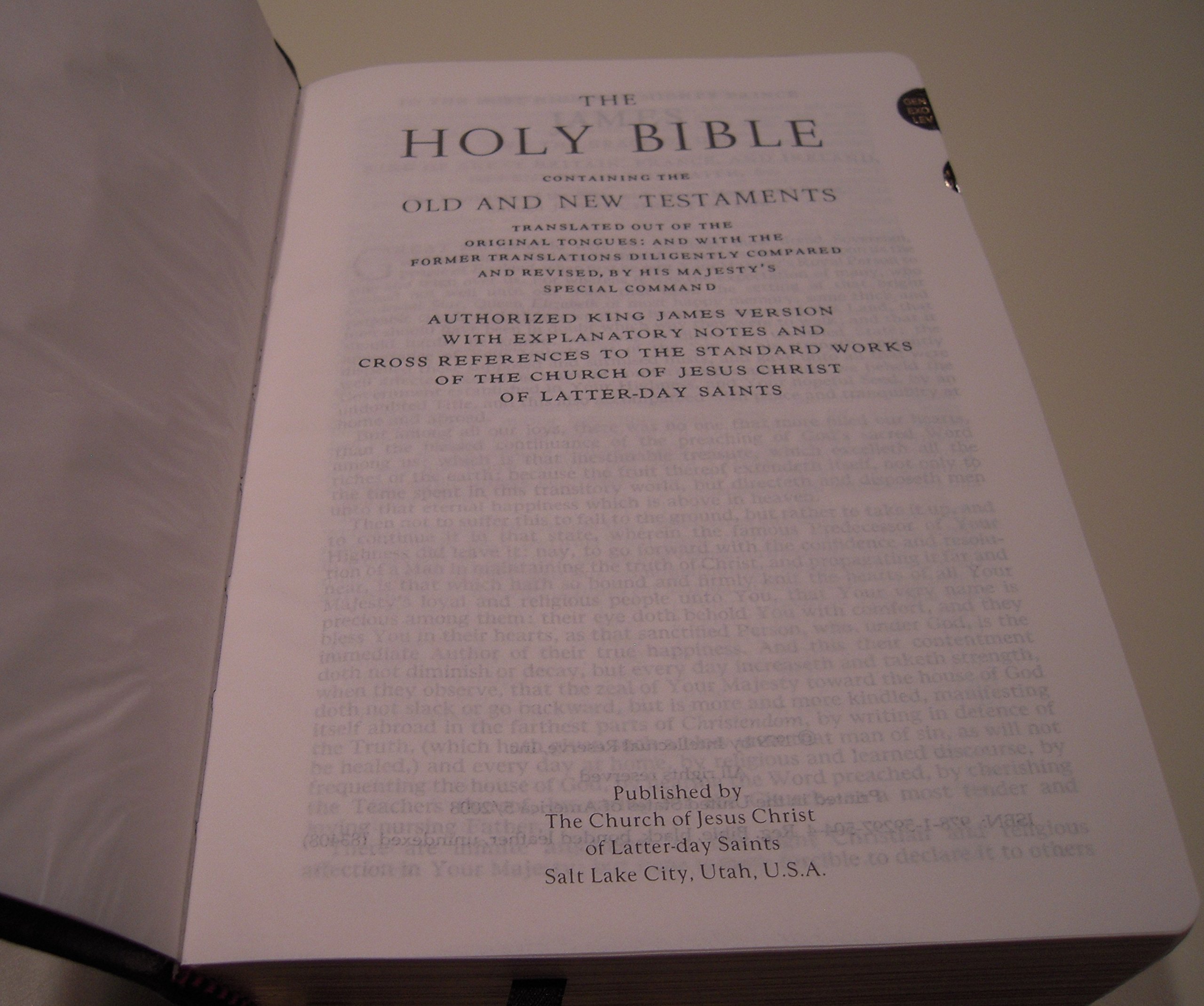 LDS Scriptures - Holy Bible, Book of Mormon, Doctrine and Covenants ...