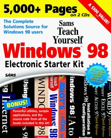 Sams Teach Yourself Windows 98 in 24 Hours Electronic Resource Kit book cover