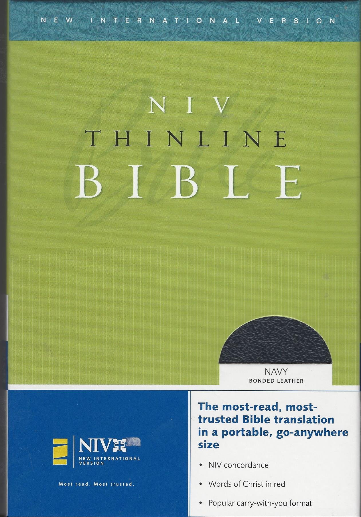 NIV Thinline Bible Fcs by Anonymous | Goodreads