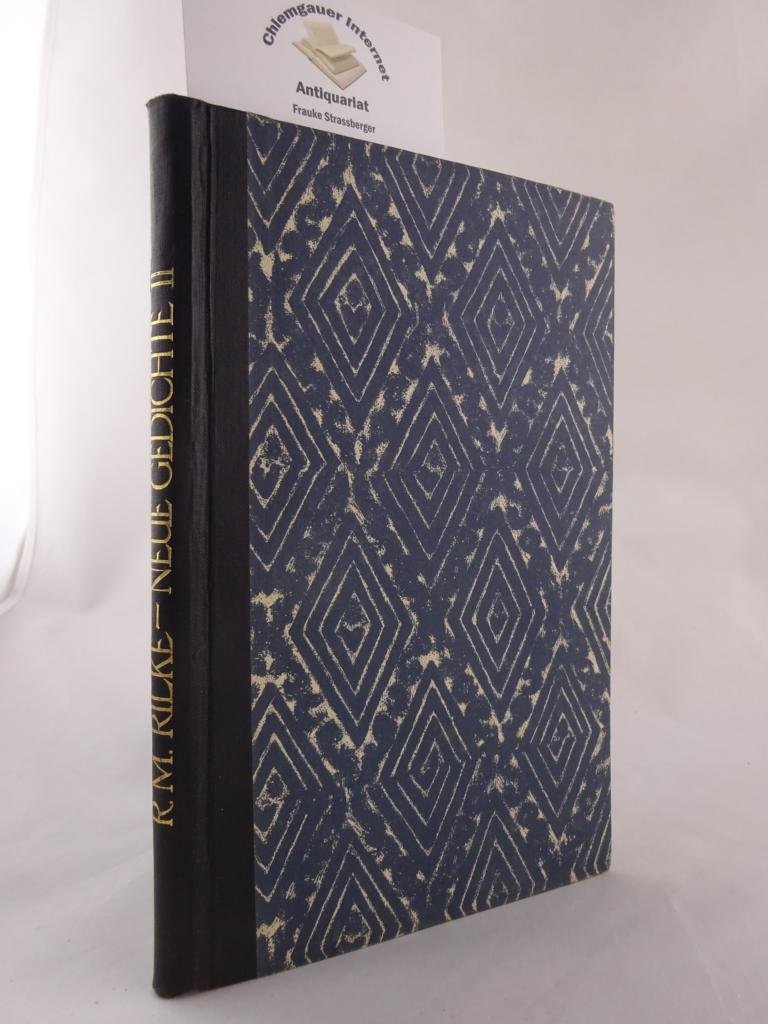 New Poems, 1908 book cover