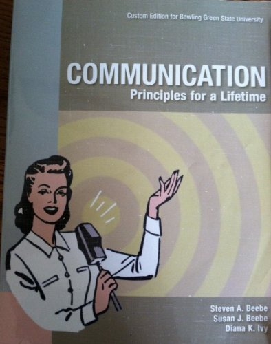 Communication Principles for a Lifetime 5th Edition by Steven A Seebe ...