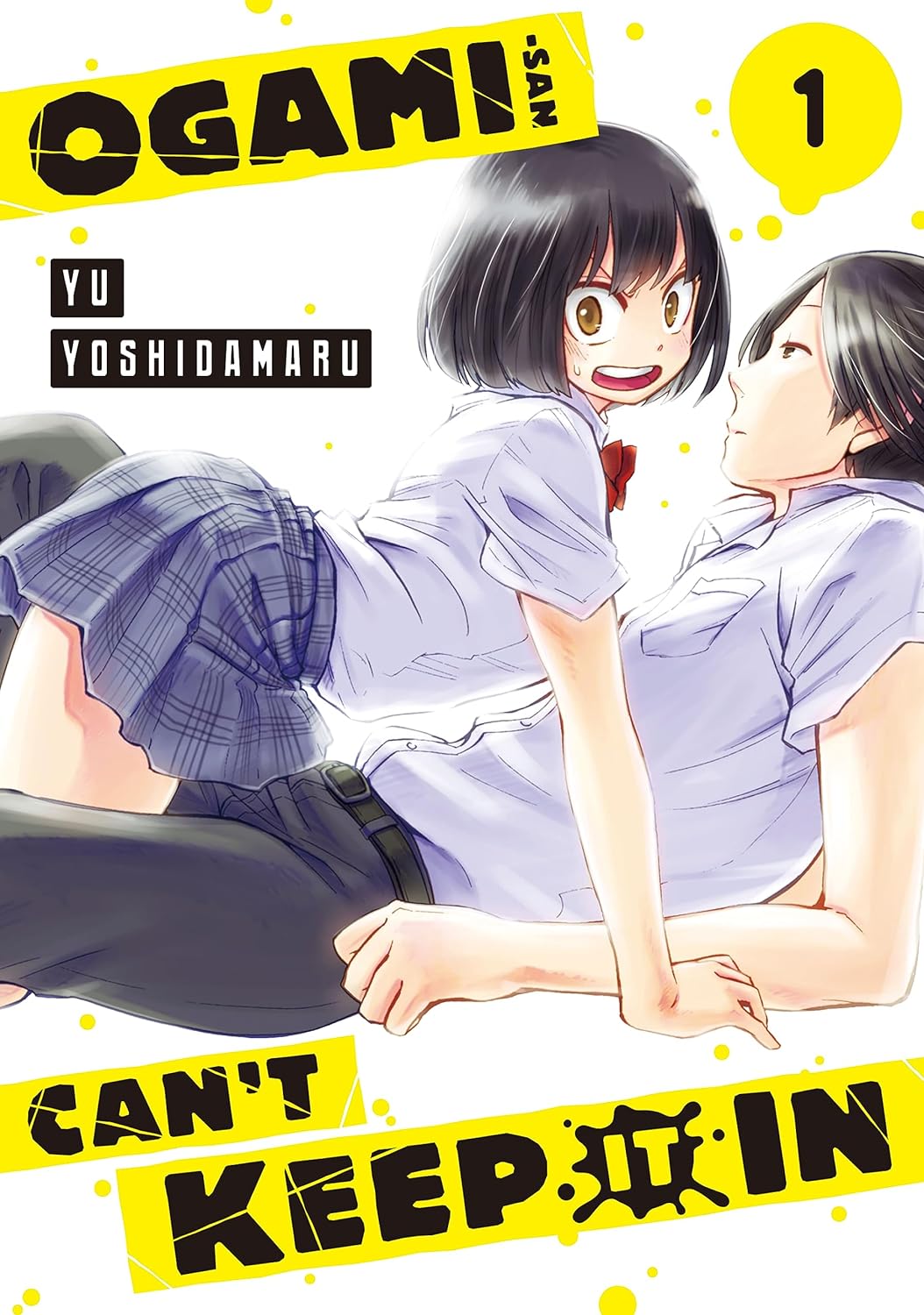 Ogami-san Can't Keep It In book cover 1