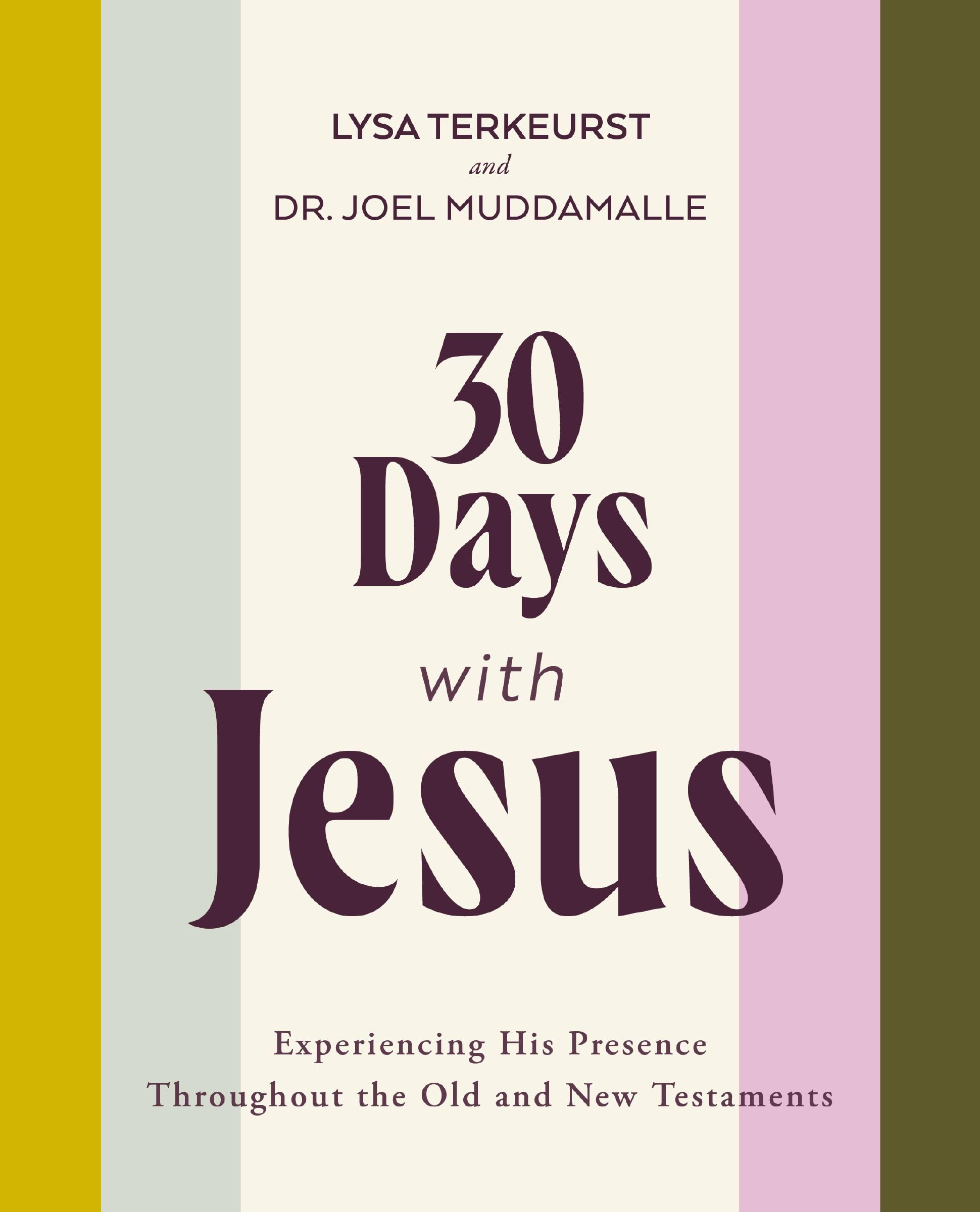 30 Days with Jesus Bible Study Guide book cover