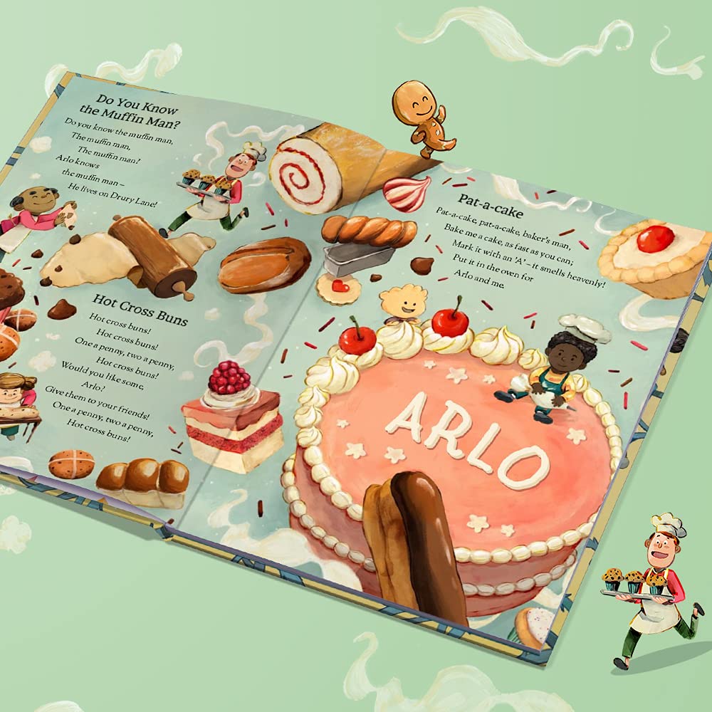 Your Treasury of Nursery Rhymes A Personalized Nursery Rhyme Book for Babies & Children