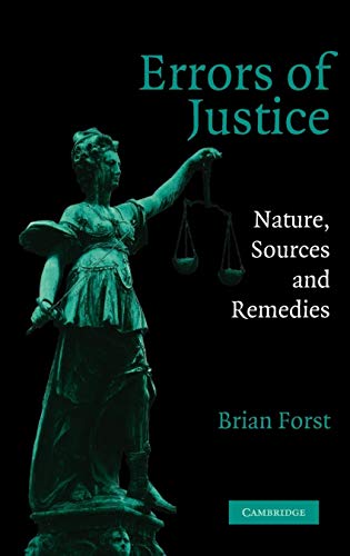 Errors of Justice by Brian Forst | Goodreads