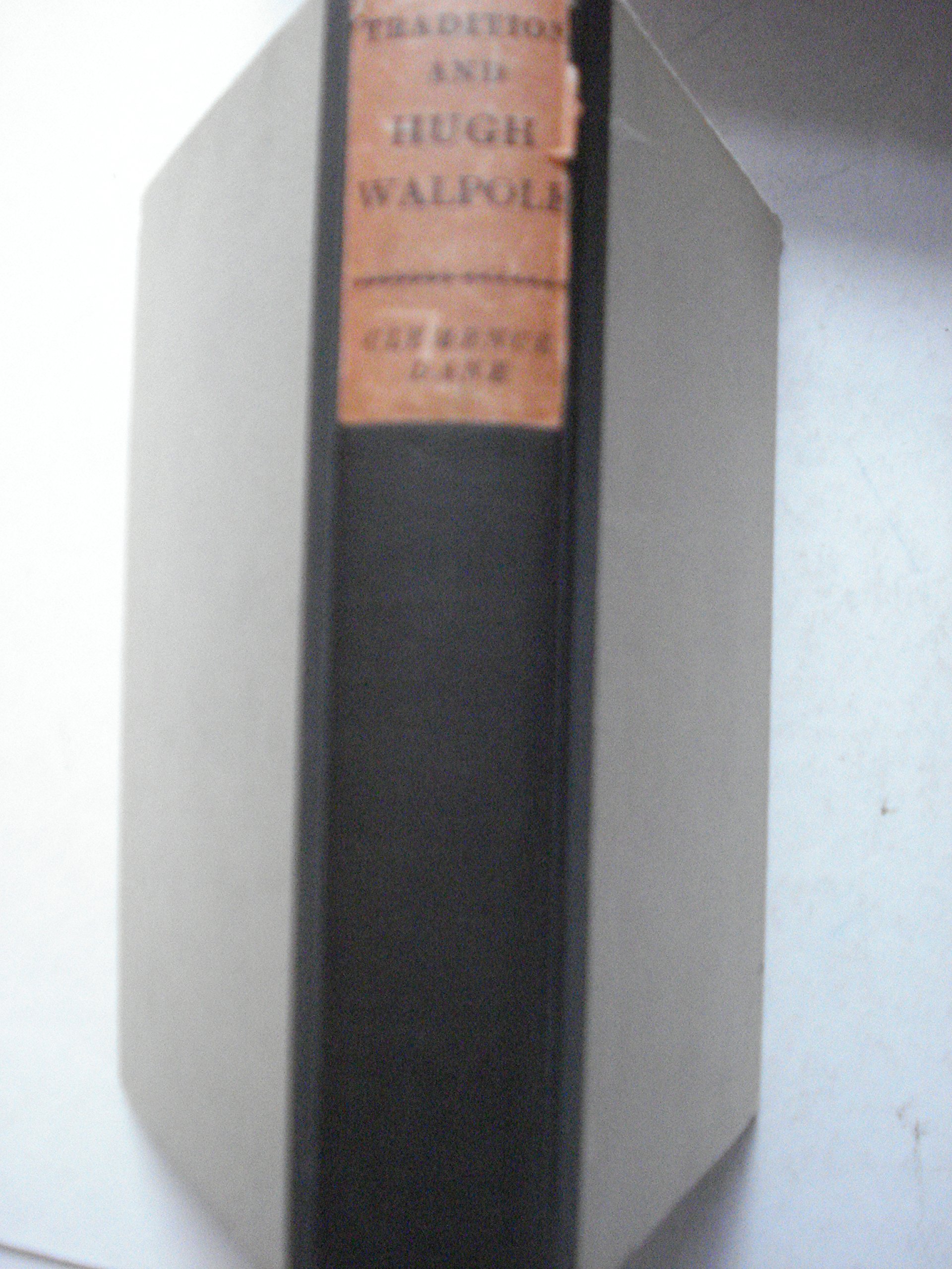 Tradition and Hugh Walpole book cover