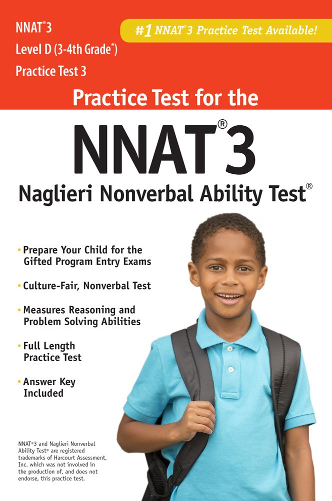 NNAT3® Practice Test Level D (3rd and 4th Grade) Naglieri Nonverbal