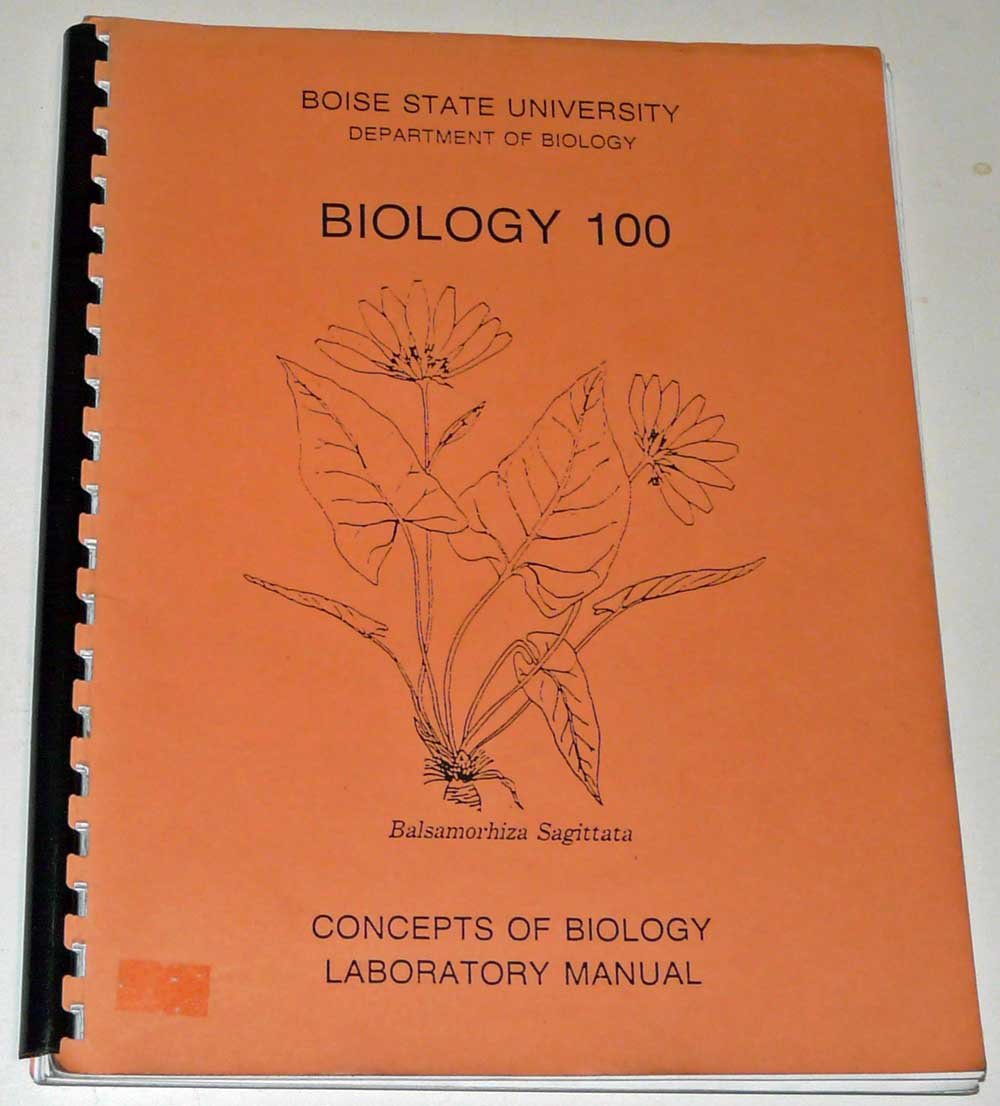 Fundamental Concepts of Biology' Biology 100. Lab Manual, Frederick