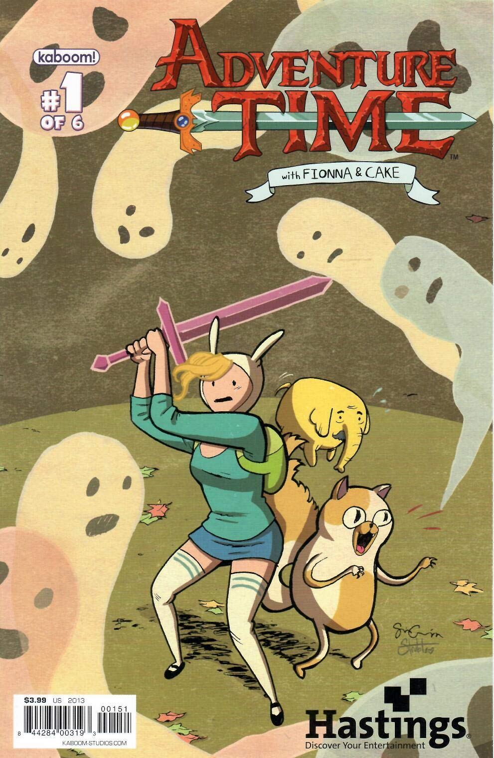 Adventure Time with Fionna and Cake Comic #1 Hastings Exclusive Cover