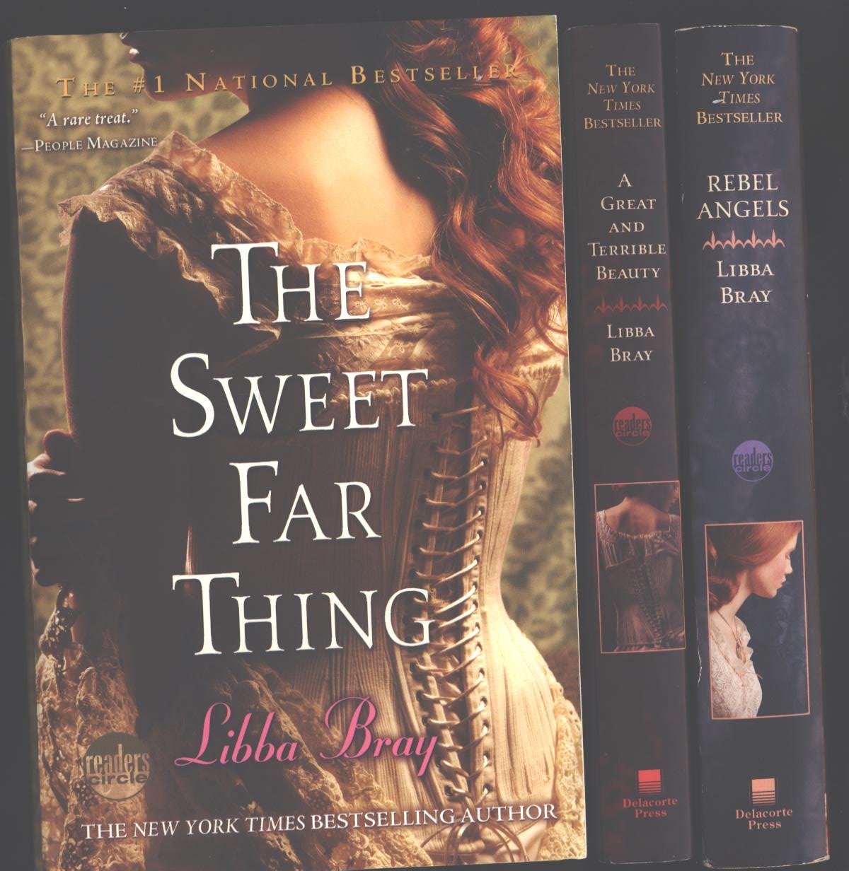 Gemma Doyle Trilogy 3 Book Set "`A Great and Terrible Beauty", "Rebel Angels" and "The Sweet Far Thing"