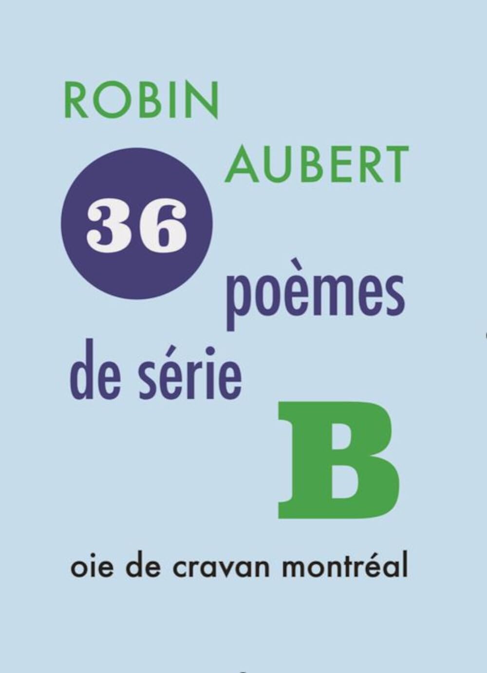 36 poèmes de série B