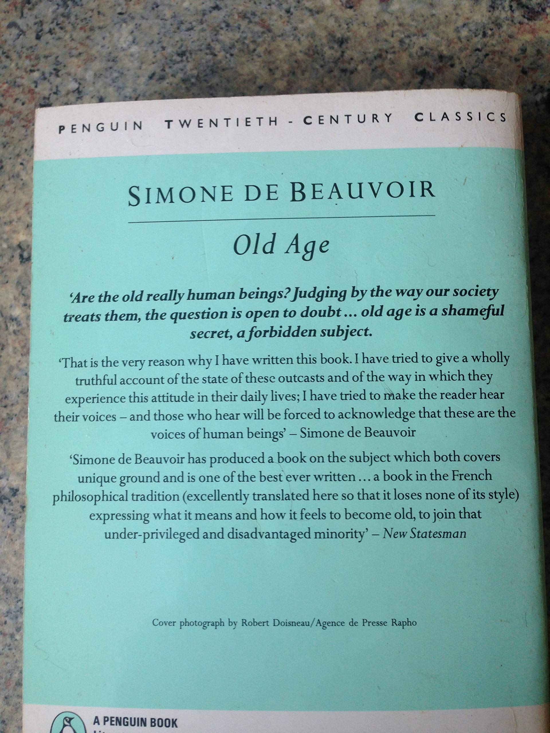 ボ－ヴォワ－ル 老い Old Age Beauvoir 英訳 Penguin ボ－ヴォワ－ル 老い Old Age Beauvoir 英訳 Penguin Old Age