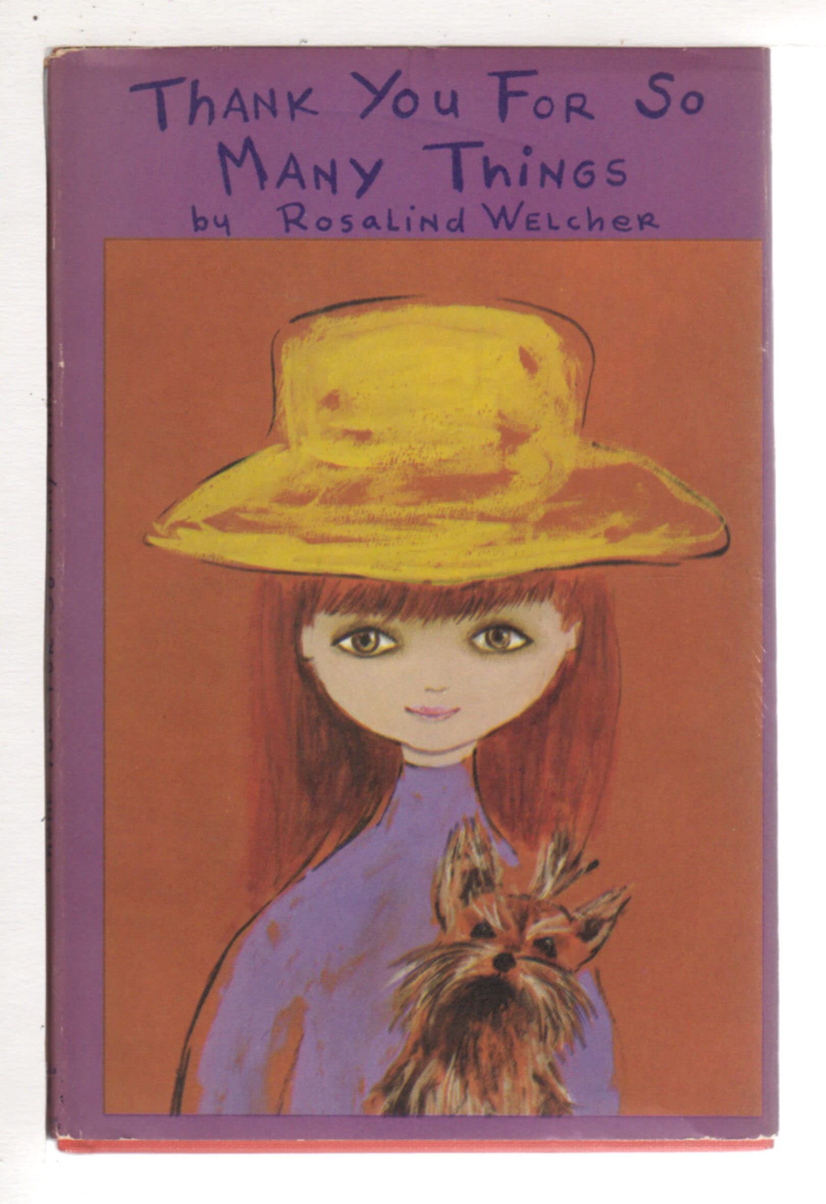 thank you for so many things by Rosalind Welcher Goodreads