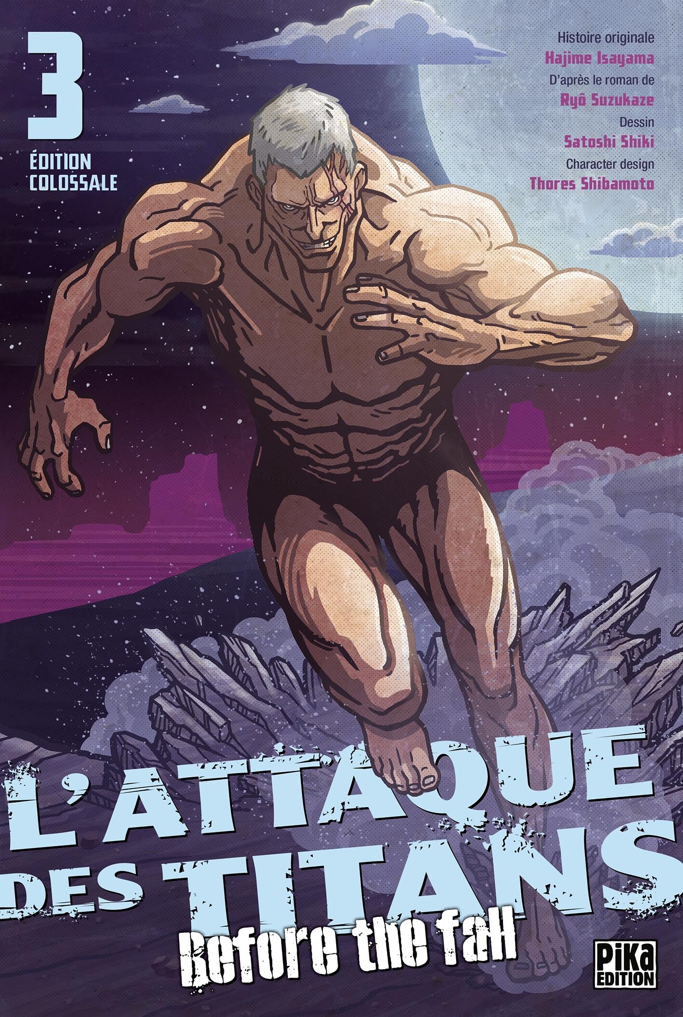 L'Attaque des Titans - Before the Fall Edition Colossale T03 (L'Attaque des Titans - Before the Fall - Edition Colossale t. 3) book cover
