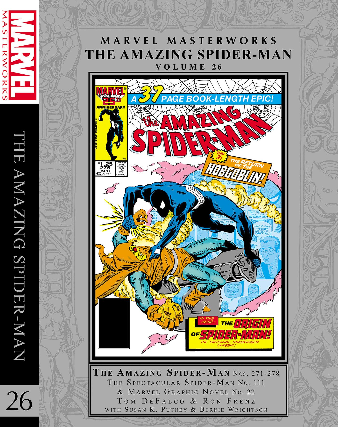 Marvel Masterworks book cover