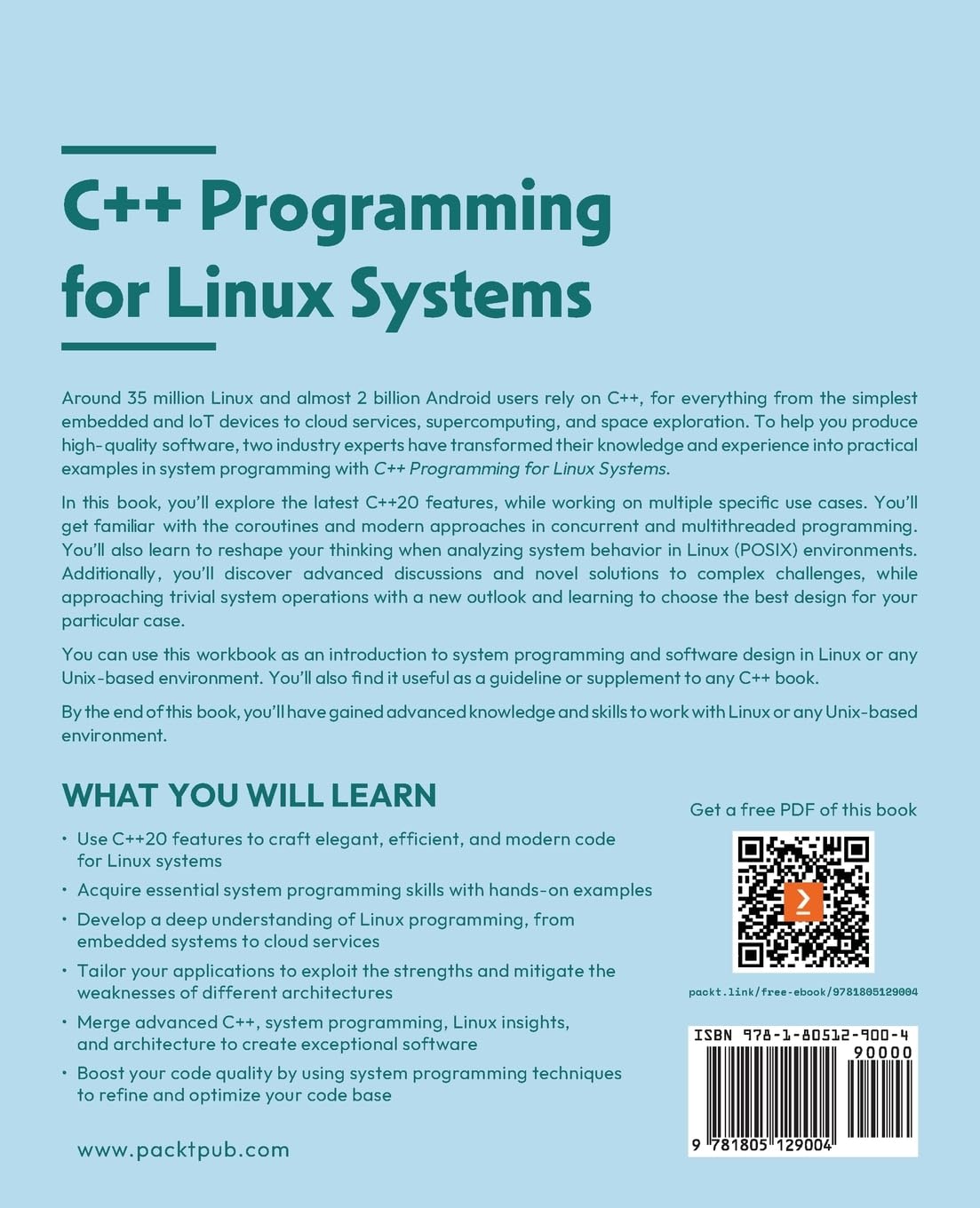 C++ Programming for Linux Systems: Create robust enterprise software ...