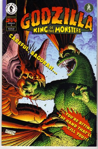 Godzilla, King of Monsters (1995) book cover 3
