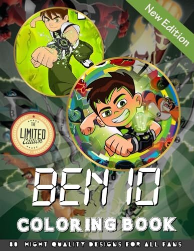 10 Coloring Book: Creative Coloring Book for Children Kids Girls Boys