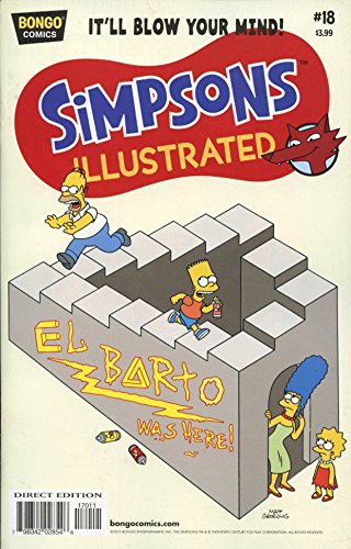 Simpsons Illustrated #18 book cover