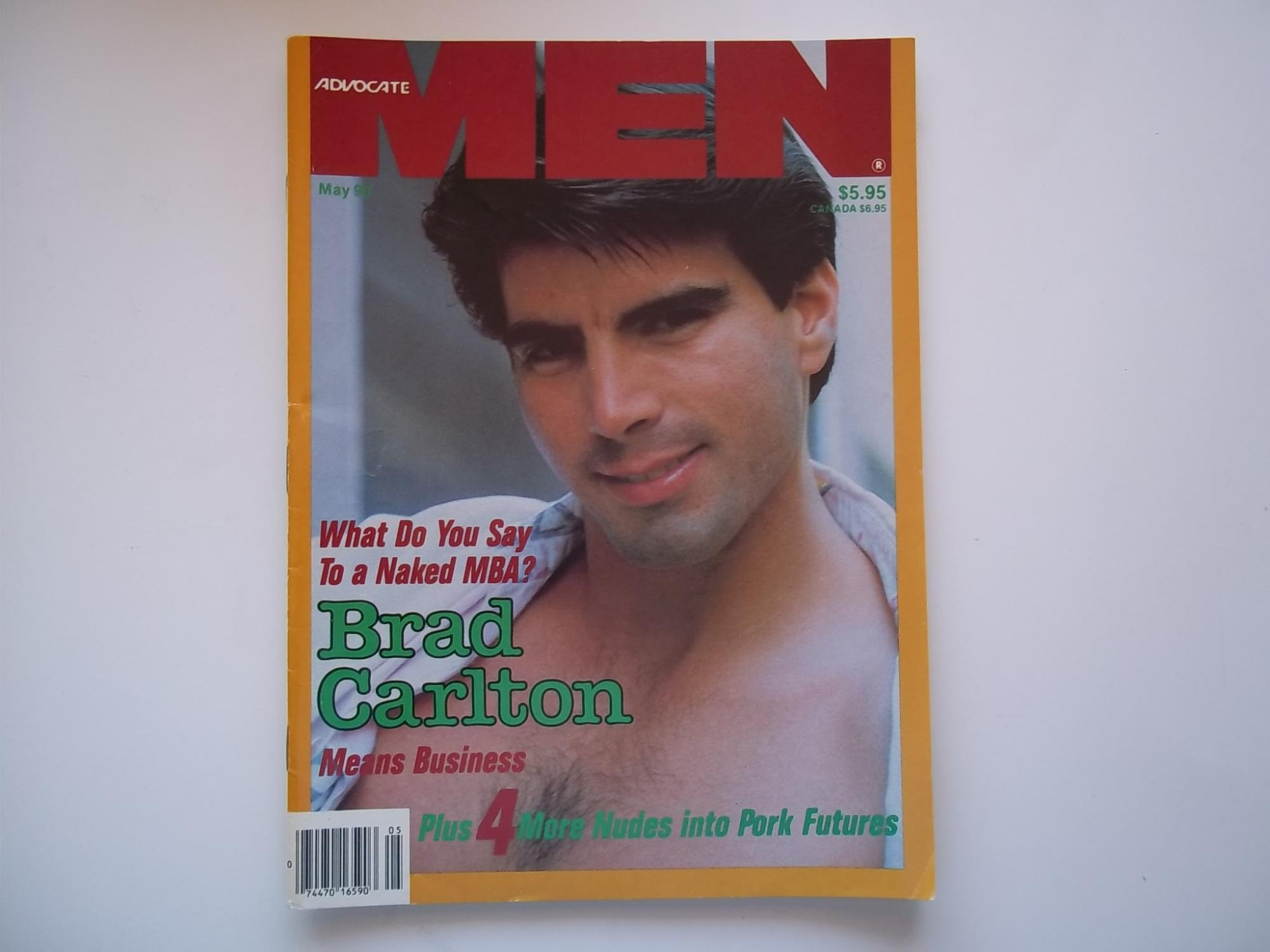 Advocate Men (May 1990) Magazine Gay Male Nude Photos Photography by