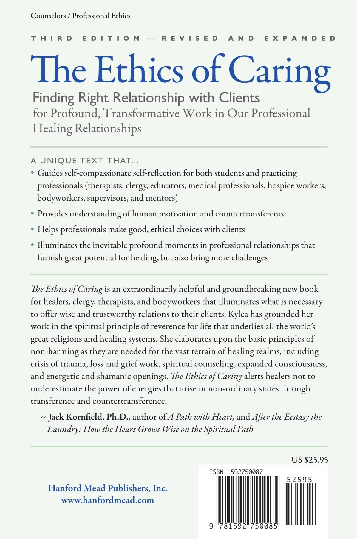 The Ethics of Caring Finding Right Relationship With Clients for