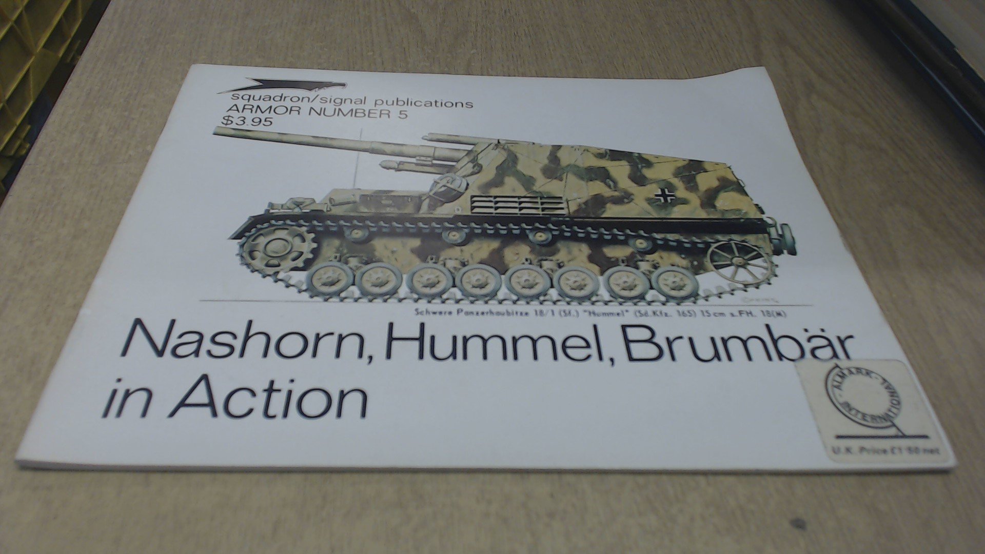 Nashorn, Hummel, Brumbar in Action book cover