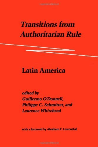 Transitions from Authoritarian Rule: Latin America: Prospects for ...