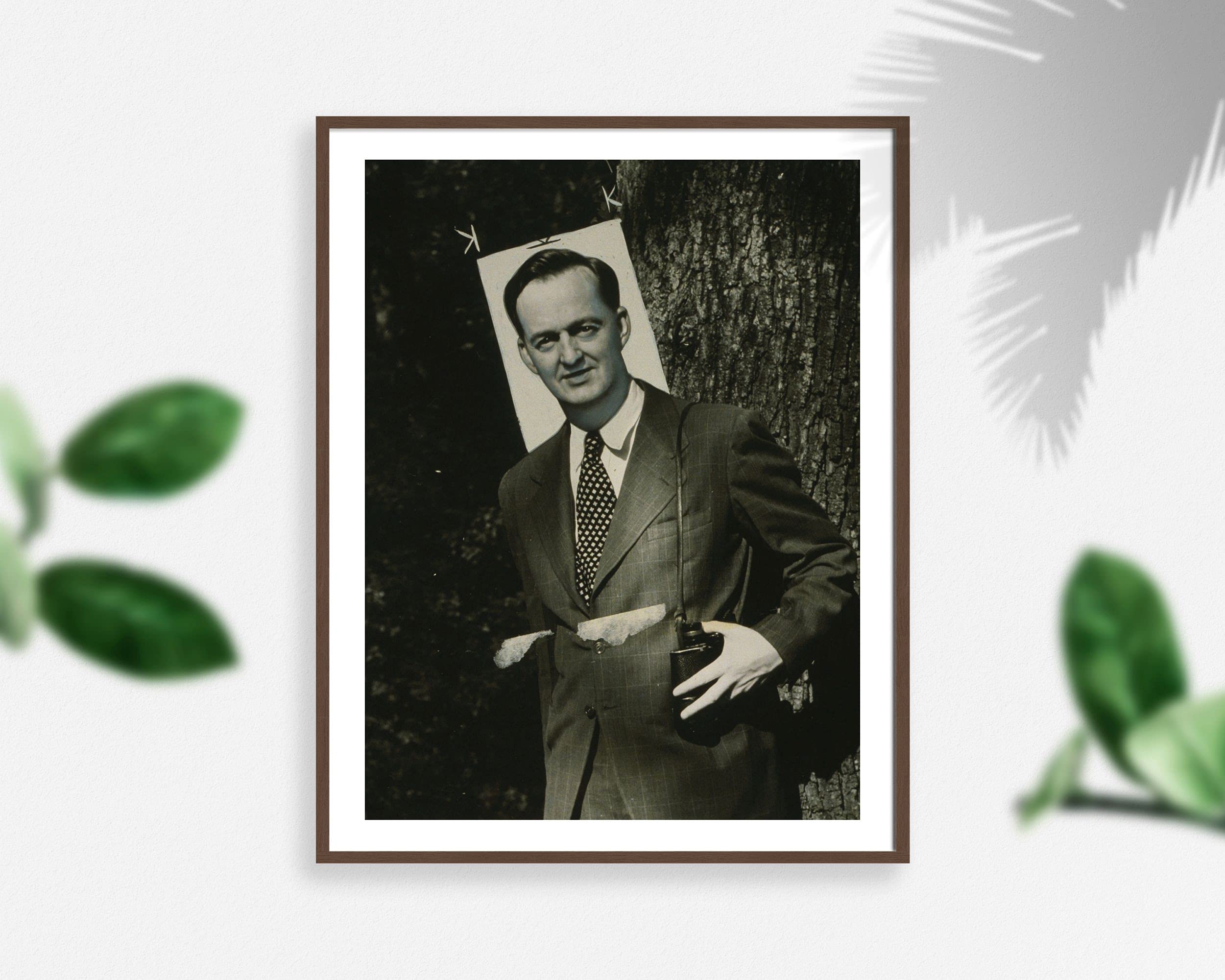 Historic Photo Reproduction - Pedro Albizu Campos Seized By Police, 1950 (8x10 Inch Archival Print)