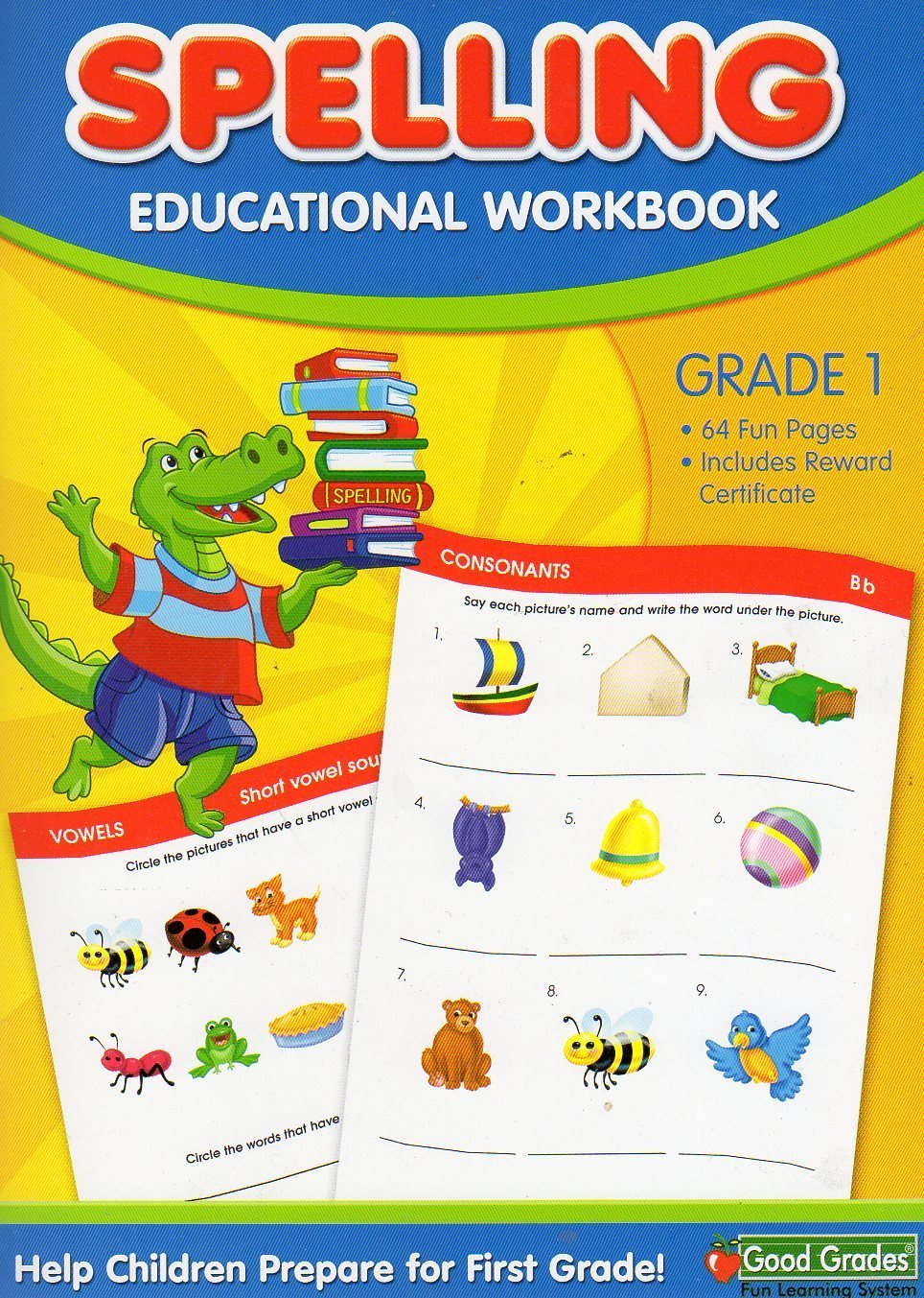 spelling-educational-workbook-grade-1-64-pages-workbook-by-the