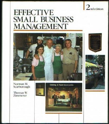 Image showcasing Effective small business management by Norman M Scarborough | Goodreads