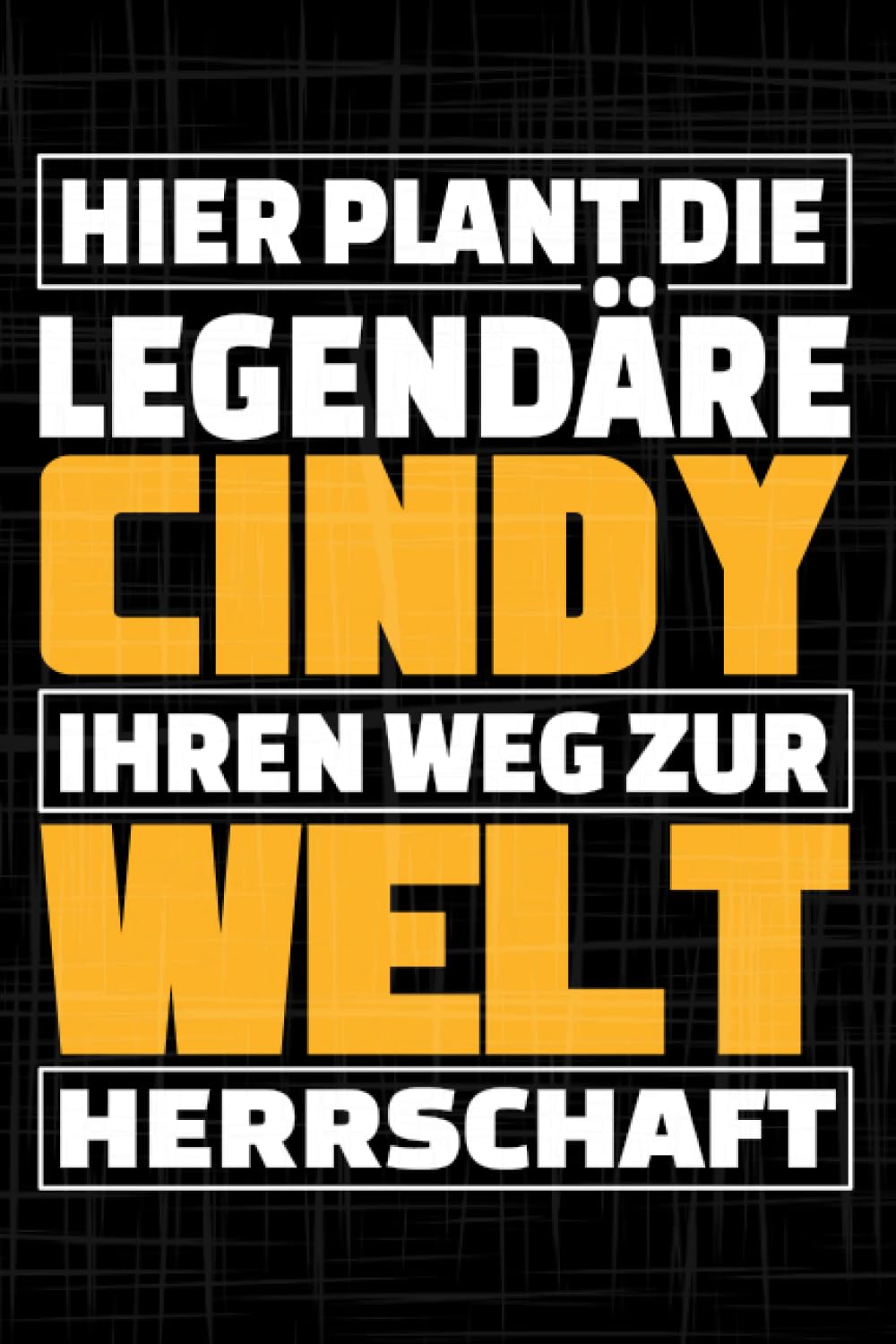 Cindy: Personalisierter Kalender & Planer 2024 / Vorname Cindy / 156