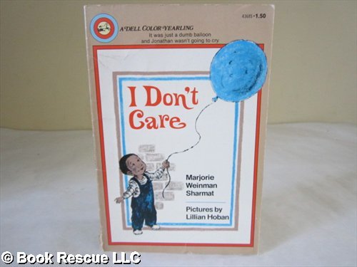 I Don't Care book cover