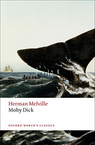 Moby Dick by Herman Melville book cover