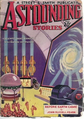 Astounding Stories, July 1934 book cover