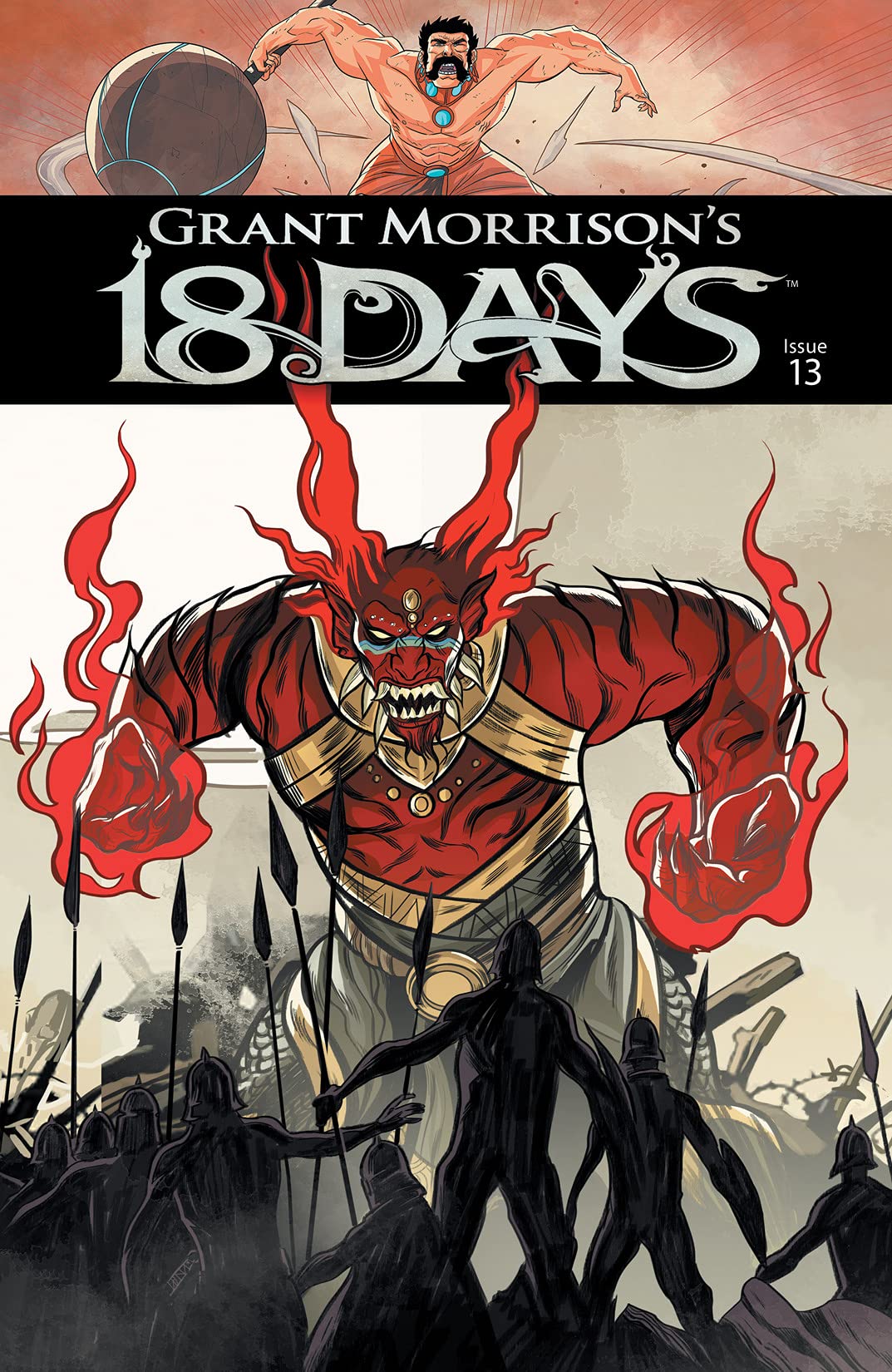 Grant Morrison's 18 Days (single issues) book cover 3