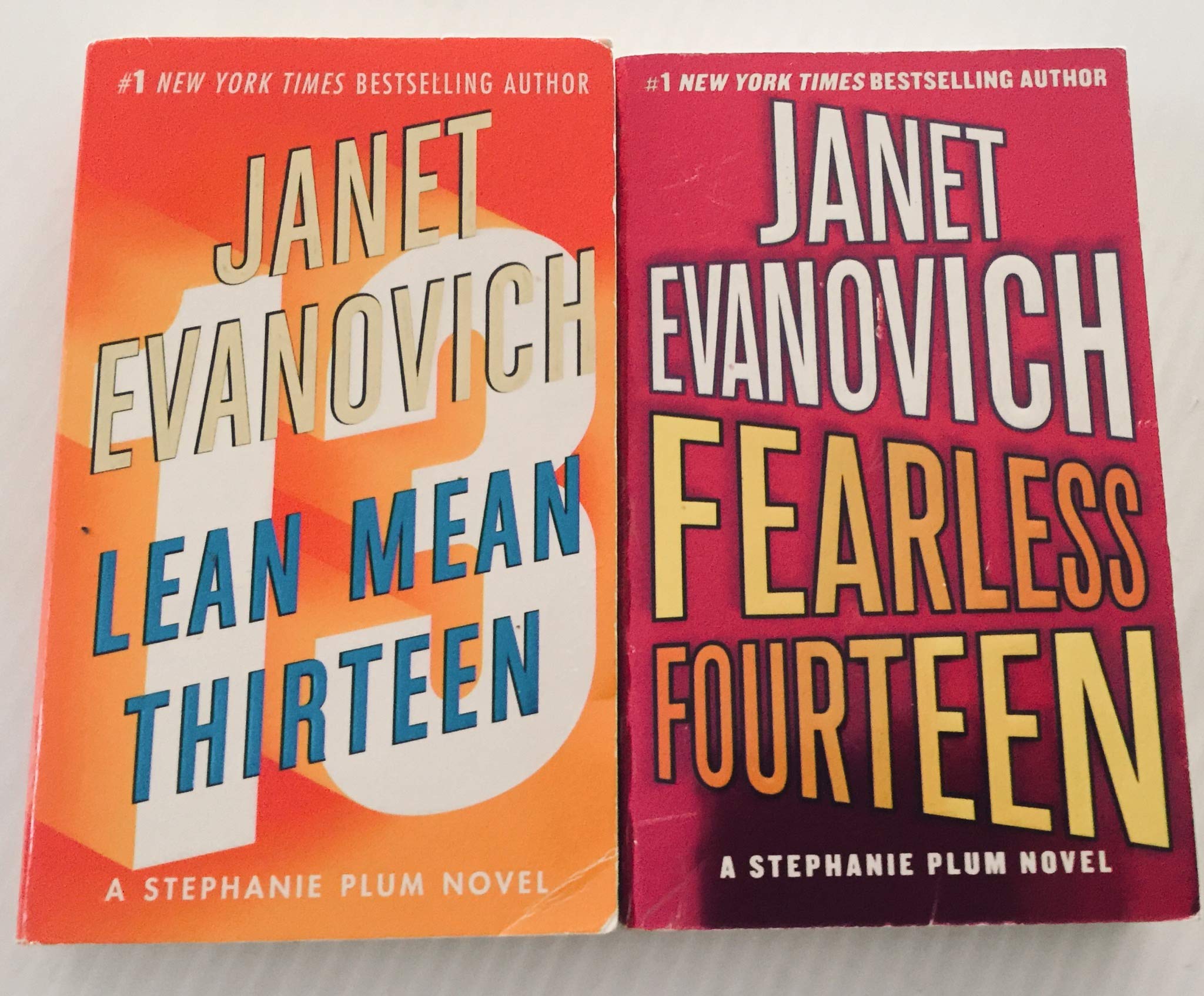 2 Books! 1) Lean Mean Thirteen 2) Fearless Fourteen by
