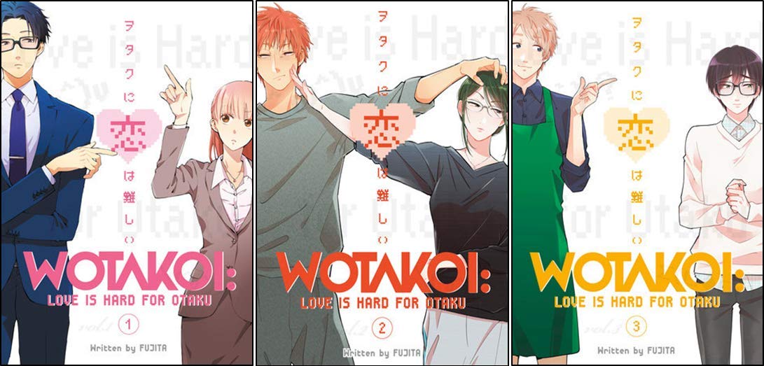 Wotakoi: Love is Hard for Otaku Manga, Vol. 1-3 by Fujita | Goodreads